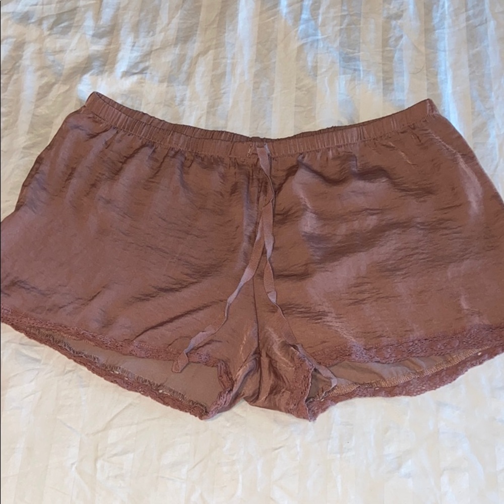 Aerie lacy pajama shorts